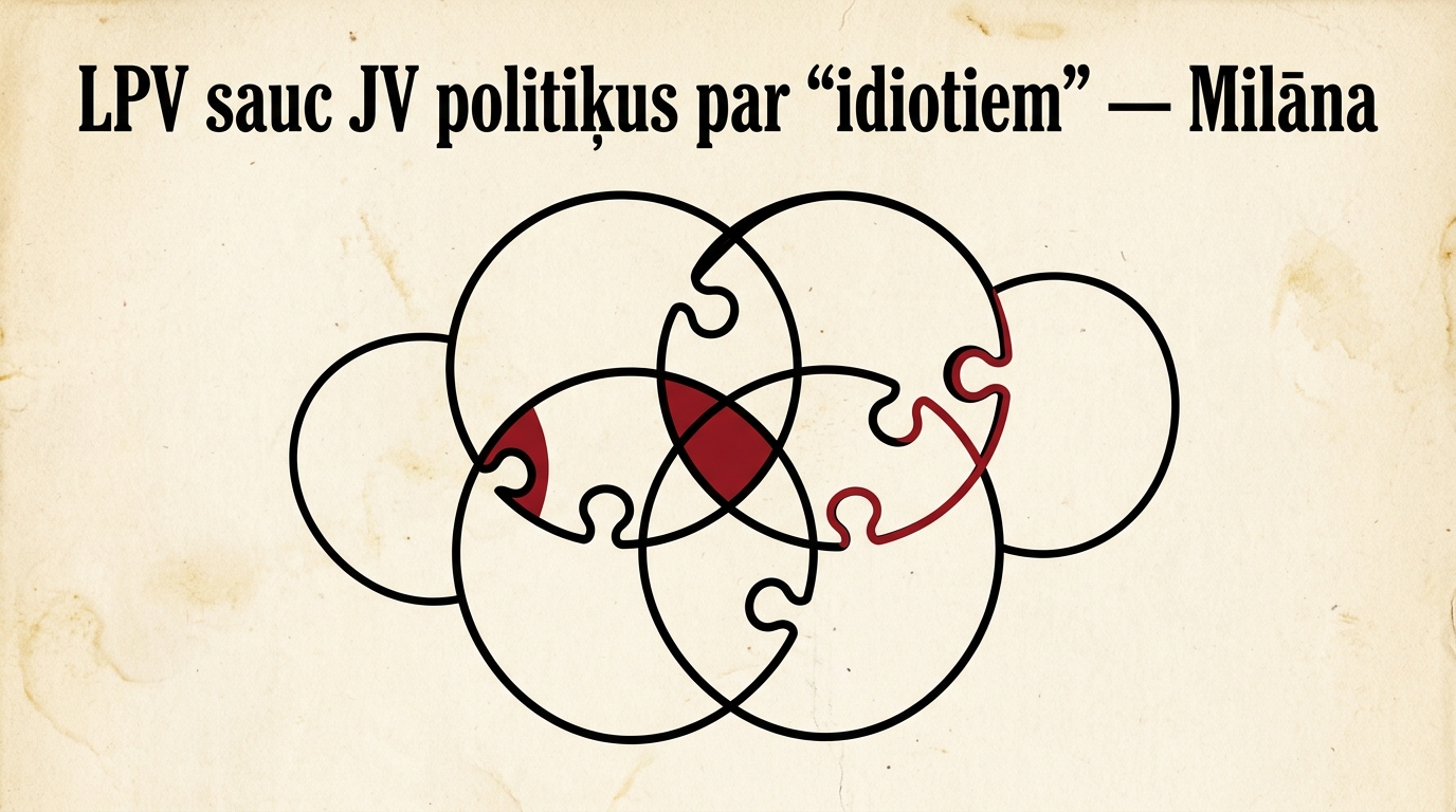 LPV sauc JV politiķus par "idiotiem" — Milāna