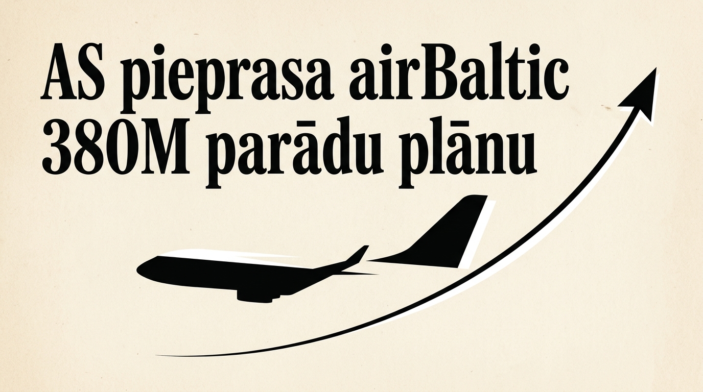 AS pieprasa airBaltic 380M parādu plānu