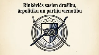 Rinkēvičs sasien drošību, ārpolitiku un partiju vienotību