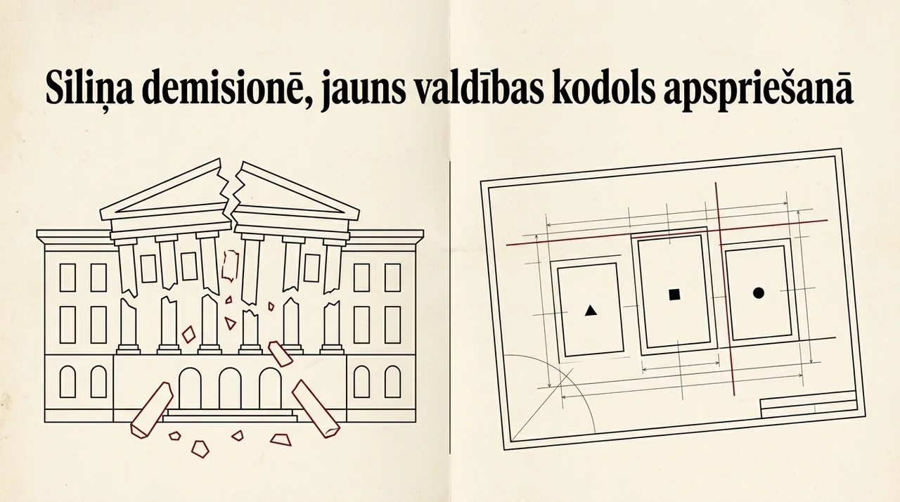 Siliņa demisionē, jauns valdības kodols apspriešanā