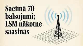 Saeimā 70 balsojumi; LSM nākotne saasinās
