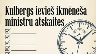 Kulbergs ievieš ikmēneša ministru atskaites