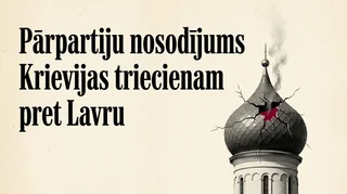 Pārpartiju nosodījums Krievijas triecienam pret Lavru
