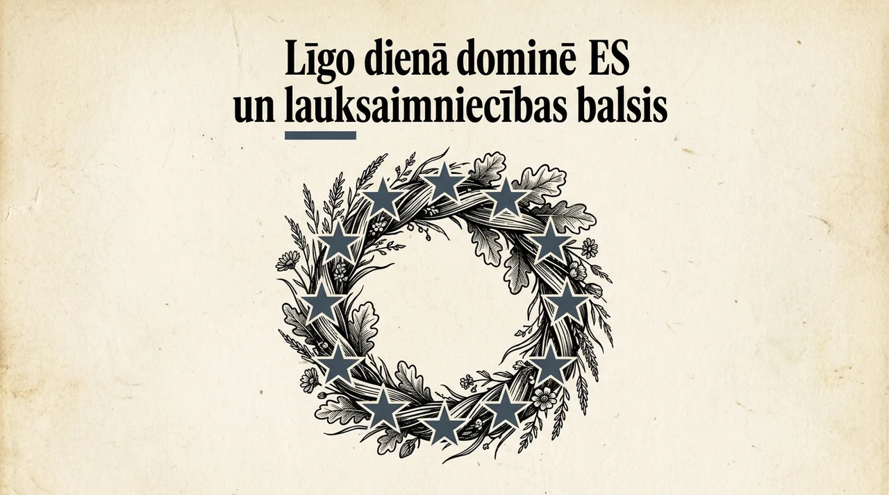 Līgo dienā dominē ES un lauksaimniecības balsis