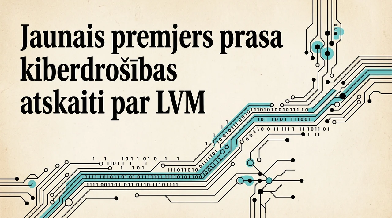 Jaunais premjers prasa kiberdrošības atskaiti par LVM