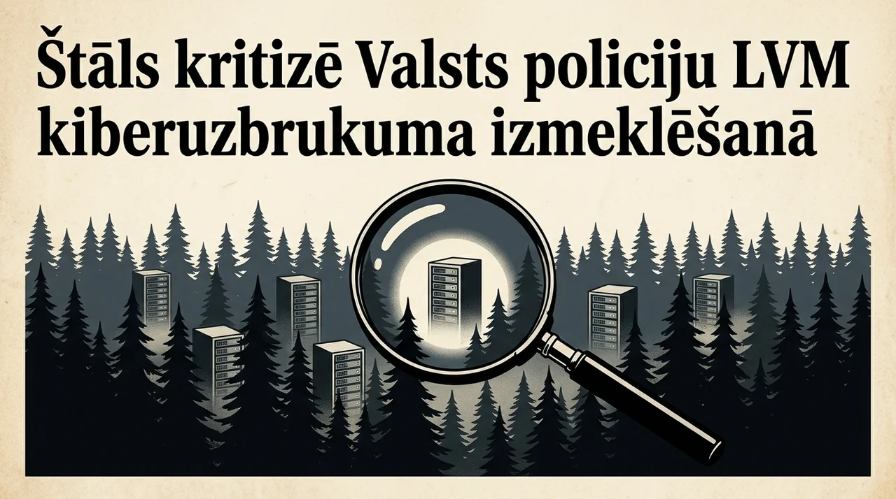 Štāls kritizē Valsts policiju LVM kiberuzbrukuma izmeklēšanā