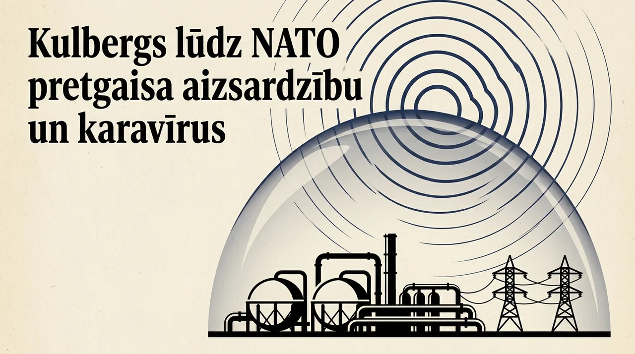 Kulbergs lūdz NATO pretgaisa aizsardzību un karavīrus