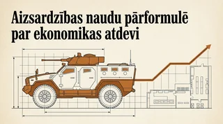 Aizsardzības naudu pārformulē par ekonomikas atdevi