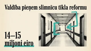Valdība pieņem slimnīcu tīkla reformu