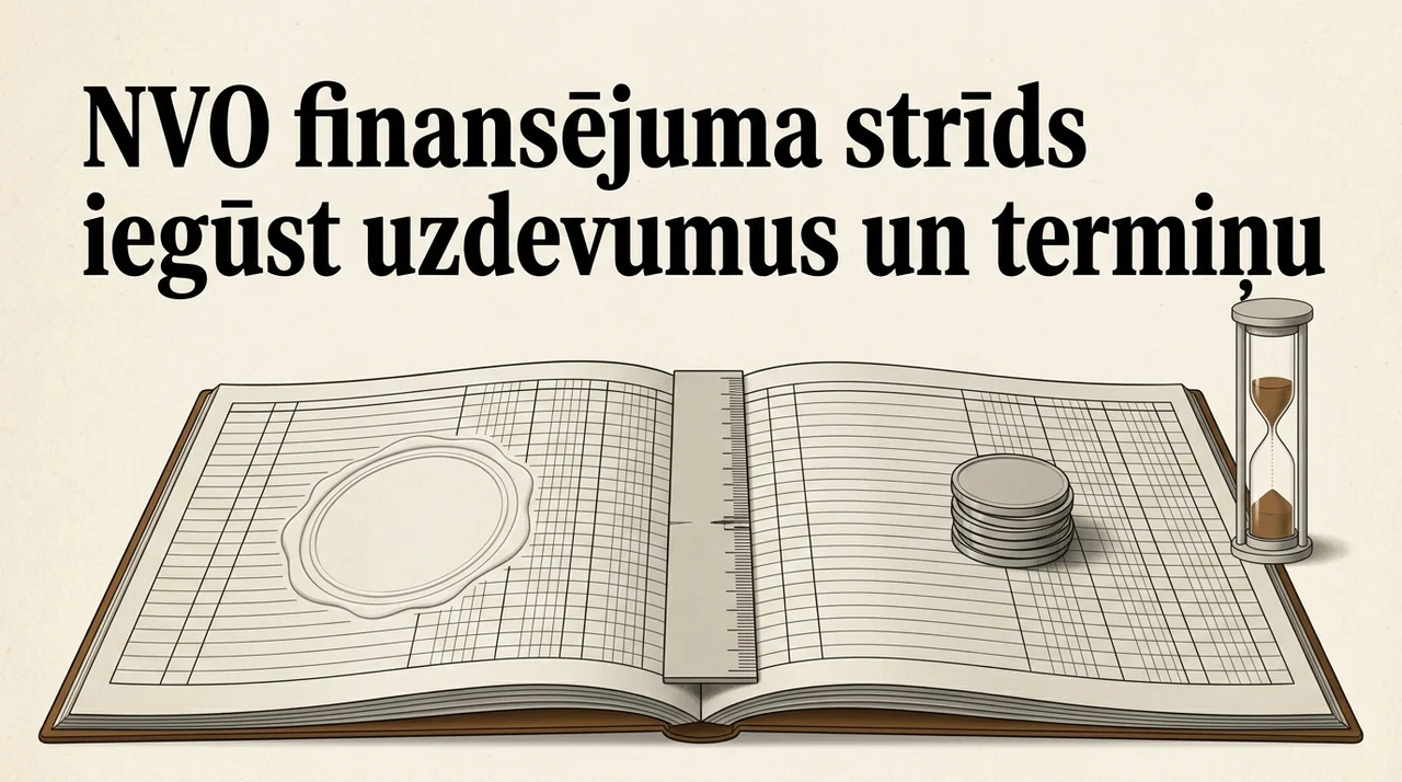 NVO finansējuma strīds iegūst uzdevumus un termiņu