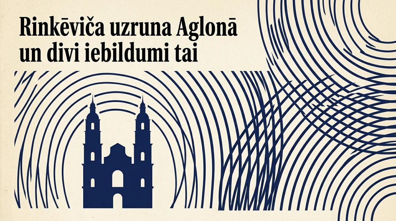 Rinkēviča uzruna Aglonā un divi iebildumi tai